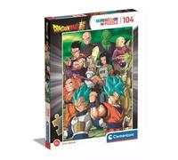 Clementoni Dragonball 104 Piece Supercolor Puzzle for Kids Age 6+, Made in Italy, Play That Builds Focus, Problem Solving and Patience, Fun Gift for Creative Learning