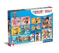 Paw Patrol 10-In-1 Jigsaw Puzzle Pack By Clementoni One Colour