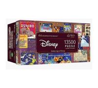 Trefl 81026 Disney, Golden Age of Disney, 13500 Pieces, Large Puzzle, Thickest Cardboard, Organic, EKO, Collage with Fairy Tale Figures, Entertainment for Adults and Children from 12 Years,