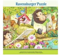 Puzzle 15 Garden Animal Getaway Frame Ravensburger Puzzle Top