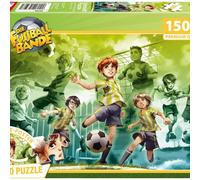 Schmidt Spiele 56596 Children's Puzzle 150 Pieces The Football Bande, Staying on the Ball