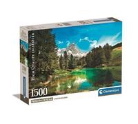 Puzzle 1500 Compact Blue Lake Clementoni Puzzle Top Quality Best