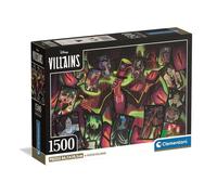 Clementoni Jigsaw Puzzle 1500 pieces, Disney Villains Compact box, Puzzle for Adults 14-99 Years, Made in Italy, 31744