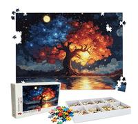 Puzzle 1500 - Dream Tree Jigsaw Games - 1500 Piece Jigsaw Puzzles for Adults - Pieces with Box - Wooden Puzzles - Challenging Game Beautiful - The Best Gifts for Relaxation 34.3 X 22.4 Inch W3H-92