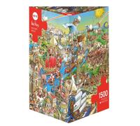 HY29890 - Heye Puzzles - Triangular, 1500 Pc - History River