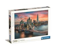 Clementoni - 31694 collection London Twilight - Jigsaw Puzzle 1500 Pieces, Jigsaw Puzzle For Adults - Made In Italy