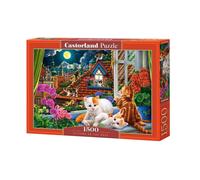 Puzzle 1500 Kittens On The Roof Castorland Puzzle Top Quality