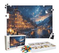 Puzzle 1500 - Light Architecture Jigsaw Games - 1500 Piece Jigsaw Puzzles for Adults - Pieces with Box - Wooden Puzzles - The Best Gifts for Stress Selief and Relaxation 34.3 X 22.4 Inch W3H-756