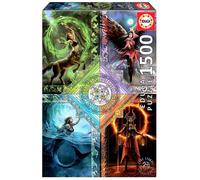 Puzzle 1500 Magia żywiołów Anne Stokes 112859 - Educa