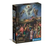 Clementoni Jigsaw Puzzle Museum Collection Raphael Transfiguration - 1500 pieces, Made in Italy