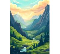 Puzzle 1500 Pieces for Adults Jigsaw Puzzles for Adults 1500 Piece, Mountain Puzzle Educational Games, Wooden Puzzles Scene Jigsaws Game, Gifts for Teenage, Home Party Activity 34.25x22.44 inch g-947