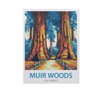 Puzzle 1500 pieces, Muir Woods, California, for adults, wooden toys, decompression game-O57x87cmJ233