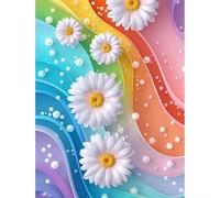 Puzzle 1500 pieces, puzzles for adults, colorful flowers, a challenging puzzle, puzzle games for the whole for adults and children57x87cm