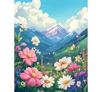 Puzzle 1500 pieces, puzzles for adults nature wildflower, a challenging puzzle, puzzle games for the whole for adults and children57x87cm