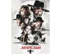 Puzzle 1500 Teile Actionfilm The Hateful Eight Posters Dekompressionsspiel für Spielzeug für Erwachsene 57x87cm