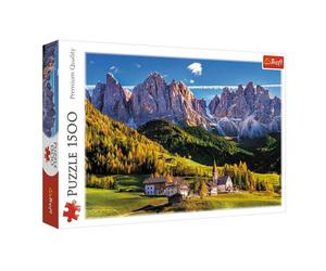 Puzzle 1500 Val Di Funes Valley, Italy Trefl Puzzle Top