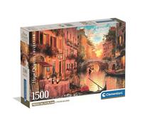 Clementoni Jigsaw Puzzle Venezia 1500 pieces - Compact Box - Made in Italy