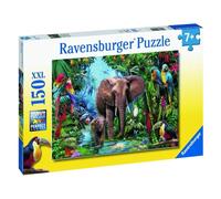Puzzle 150Pcs Xxl Elephants In The Jungle Ravensburger Puzzle