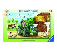 Puzzle 15Pcs Tractor In The Field Ravensburger Puzzle Top