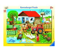 Puzzle 15Pcs What Fits Here? Countryside Ravensburger Puzzle Top