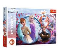 Puzzle 160 Frozen 2 Siostrzana przygoda