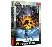 Trefl World, In the World of Jurassic Park 1000 Pieces Dinosaur Jigsaw Puzzle for Adults and Children from 14 Years, Multicoloured, 10939