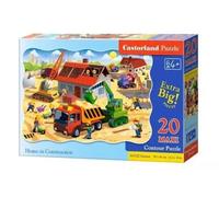 Puzzle 20 elementów maxi. Dom w budowie - Castorland