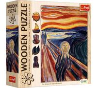 Puzzle 200 drewniane Krzyk Edvard Munch 20252 - Trefl