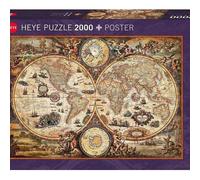 HY29666 - Heye Puzzles - 2000 Pc - Vintage World