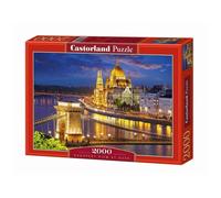 Puzzle 2000 Budapest At Dusk Castorland Puzzle Top Quality Best