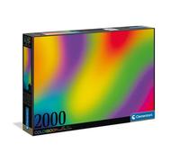 Clementoni Collection 32568, Colorboom Gradient Puzzle For Children and Adults - 2000 pieces, Ages 10 Years Plus Multi Coloured