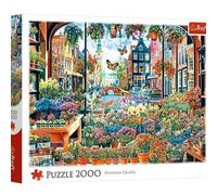 Trefl - Amsterdam Flower Shop - 2000 Pieces - DIY Jigsaw Puzzles Creative Entertainment Classic Puzzles for Adults and Kids 14+