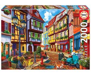 Puzzle 2000 Kolorowa uliczka 112808 - Educa