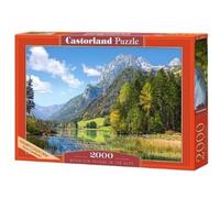 Puzzle 2000 Mountain Hut in the Alps CASTOR