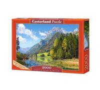 Puzzle 2000 Mountain Refuge In The Alps Castorland Puzzle Top