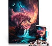 Puzzle 2000 Piece Adult Celestial Cascade Made of cardboard for age 14+ Play toys because it is ideal as a gift for the whole family。size：70x100cm/27.5x39.3inch