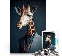 Puzzle 2000 Piece Adult “Giraffe” Made of cardboard，for and 14 years and over Impossible game Artwork Gift 。size：70x100cm/27.5x39.3inch