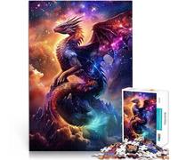 Puzzle 2000 Piece Adult Nebula Storm Dragon Made of cardboard，Suitable for ages 14 and up Antistress Vacation at home Killing time Offered as gifts for the whole family。size：70x100cm/27.5x39.3inch