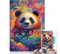 Puzzle 2000 Piece Adult Panda up in the Clouds Made of cardboard for age 14+ educational challenge Fun activities at home, birthday gifts, travel gifts。size:70x100cm/27.5x39.3inch