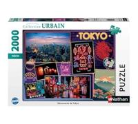 Puzzle 2000 pieces Découverte de Tokyo, Nathan, 12001091, A partir de 14 ans
