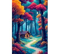 Puzzle 2000 pieces for Adults Jungle Cabin, Puzzles for Adults, Fun & Challenging 2000 Piece Jigsaw Puzzles Gift for Adults & Families
