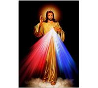 Puzzle 2000 Pieces Jesus Christ Divine Mercy Puzzles Educational Toy For Adults Birthday Gift Zy831Tm 100x70CM