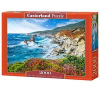 Puzzle 2000 pièces : Littoral de Big Sur, Californie, USA