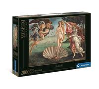 Clementoni - 32572 - Museum Collection Puzzle - Birth Of Venus - Jigsaw Puzzle 2000 Pieces, Made In Italy, Jigsaw Puzzle For Adults