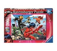Puzzle 200Pcs Xxl Miraculous - Ladybug & Cat Noir Ravensburger