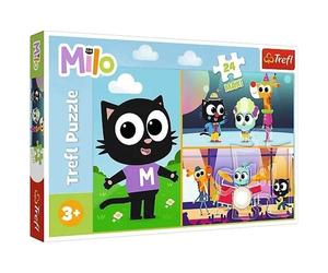 Puzzle 24 Maxi Adventures Of Little Milo The Kitten Trefl