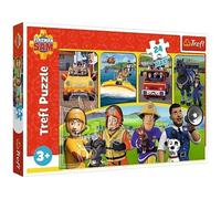 Puzzle 24 Maxi Fireman Sam And Friends Trefl Puzzle Top