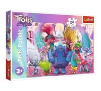 Puzzle 24 Maxi In The World Of Trolls Trefl Puzzle Top