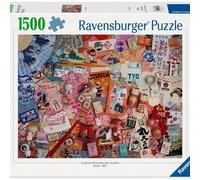 Puzzle 2D 1500 Journey To Tokyo Ravensburger Genuine Jigsaw High Quality Toy Gif