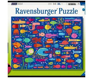 Puzzle 2D 200 Little Fish Ravensburger Genuine Jigsaw High Quality Toy Gift Hobb